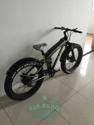 Горный электровелосипед внедорожник Uberbike Dual 1000w black