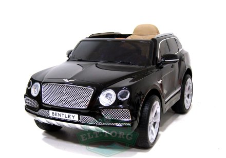 Детский электромобиль BENTLEY BENTAYGA JJ2158 черный (ЛИЦЕНЗИОННАЯ МОДЕЛЬ)