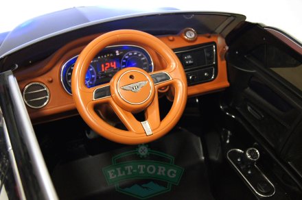 Детский электромобиль BENTLEY BENTAYGA JJ2158 черный (ЛИЦЕНЗИОННАЯ МОДЕЛЬ)