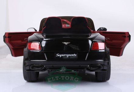 Детский электромобиль BENTLEY CONTINENTAL SUPERSPORTS JE1155 черный (ЛИЦЕНЗИОННАЯ МОДЕЛЬ) Детский электромобиль BENTLEY CONTINENTAL SUPERSPORTS JE1155 черный (ЛИЦЕНЗИОННАЯ МОДЕЛЬ)