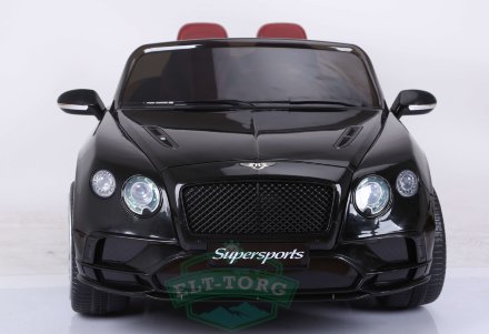 Детский электромобиль BENTLEY CONTINENTAL SUPERSPORTS JE1155 черный (ЛИЦЕНЗИОННАЯ МОДЕЛЬ)