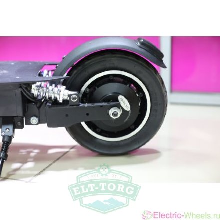 Электросамокат с большим запасом хода с сиденьем EL-Sport Double Drive 1800W