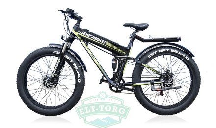 Электровелосипед UBERBIKE FAT 48V-1000 BLACK
