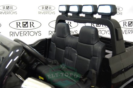 Детский электромобиль TOYOTA TUNDRA JJ2255 черный (ЛИЦЕНЗИОННАЯ МОДЕЛЬ)