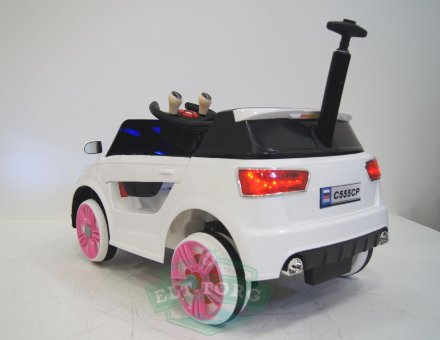 Электромобиль RiverToys ХОДУНКИ C555CP-white
