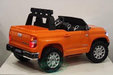 Детский электромобиль TOYOTA TUNDRA JJ2255 оранжевый (ЛИЦЕНЗИОННАЯ МОДЕЛЬ)