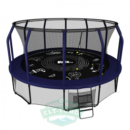 Батут UNIX line SUPREME GAME 16 ft (blue)