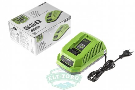 Зарядное устройство Greenworks G40UC, 40V