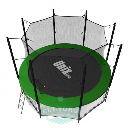 Батут UNIX line 8 ft inside (green)